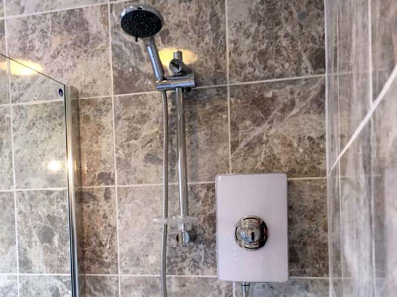 showers